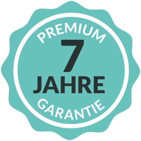 7 Jahre Garantie